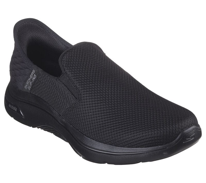 Skechers Men's Go Walk 2.0 Slip On Sneakers- Black - Image 5
