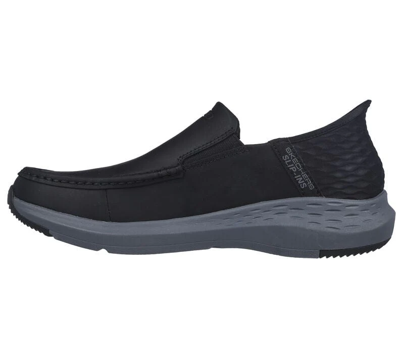 Skechers Men's Parson Oswin Slip Ons- Black - Image 2