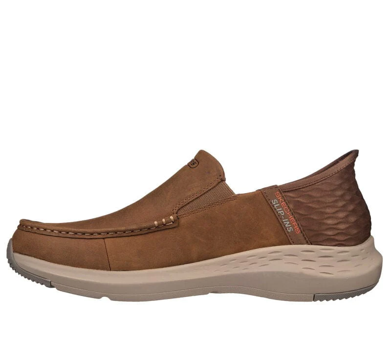 Skechers Men's Parson Oswin Slip Ons- Desert - Image 3