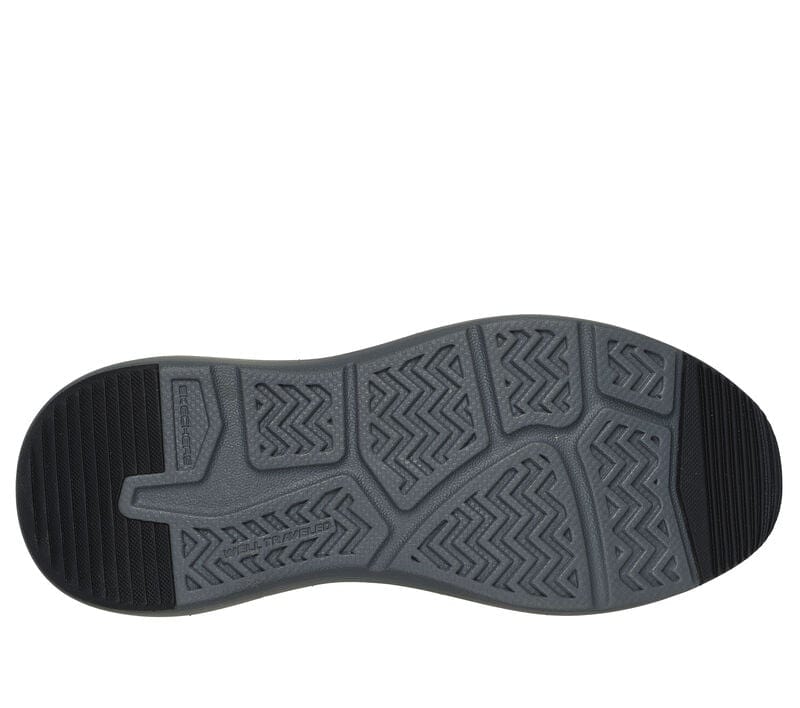 Skechers Men's Parson Ralven Slip Ons- Black/ Charcoal - Image 3