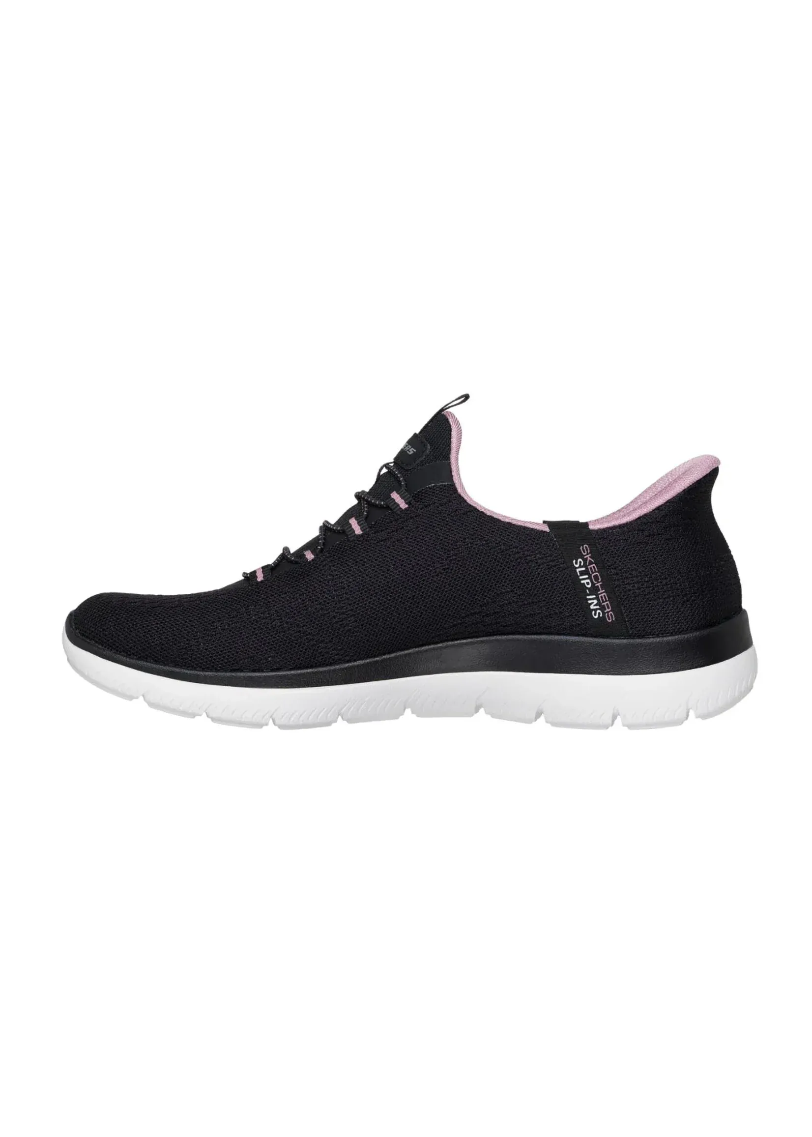 Skechers Women's Summit Dream Chaser Slip Ons- Black/ Mauve - Image 4