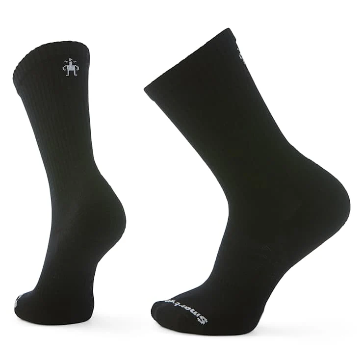 Smartwool Unisex Everyday Athletic Crew Socks- Black
