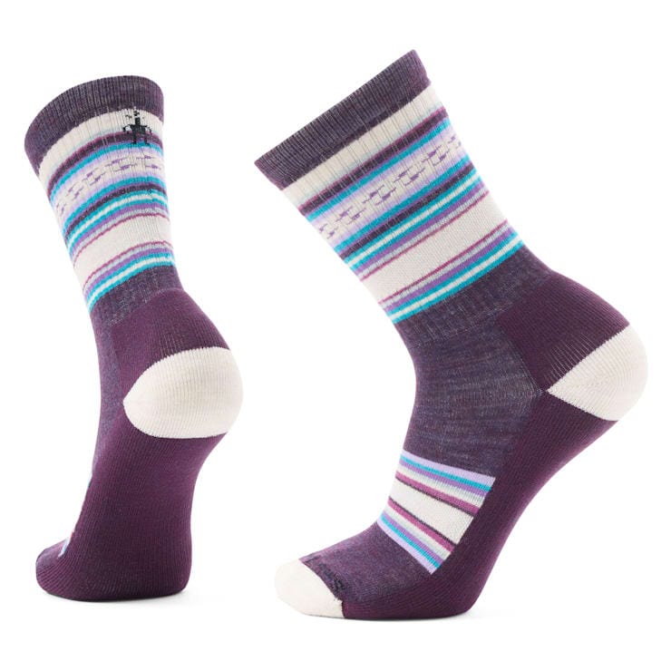 Smartwool Unisex Everyday ReGarita Crew Socks- Purple