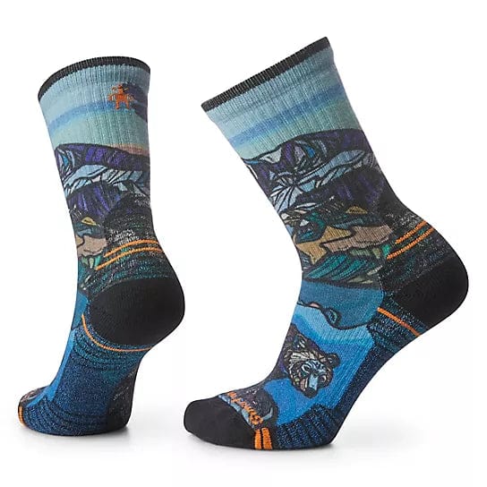 Smartwool Women's Light Cushion Hike Crew Socks- Icy Range