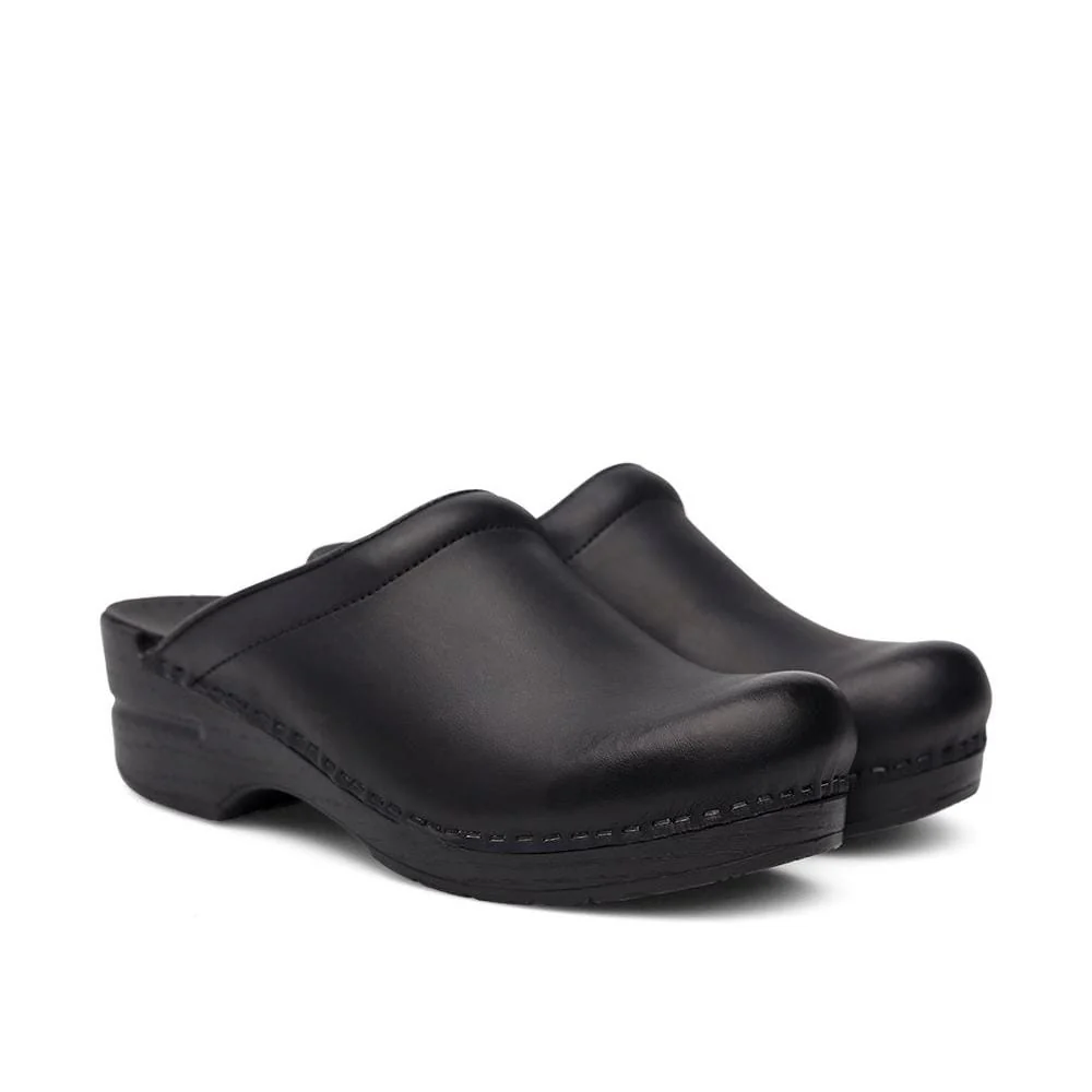 Dansko Women's Sonja Cabrio Clogs- Black - Image 3