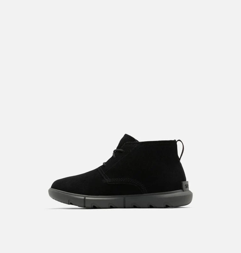 Sorel Men's Explorer Drift Waterproof Boots- Black/ Sea Salt - Image 3