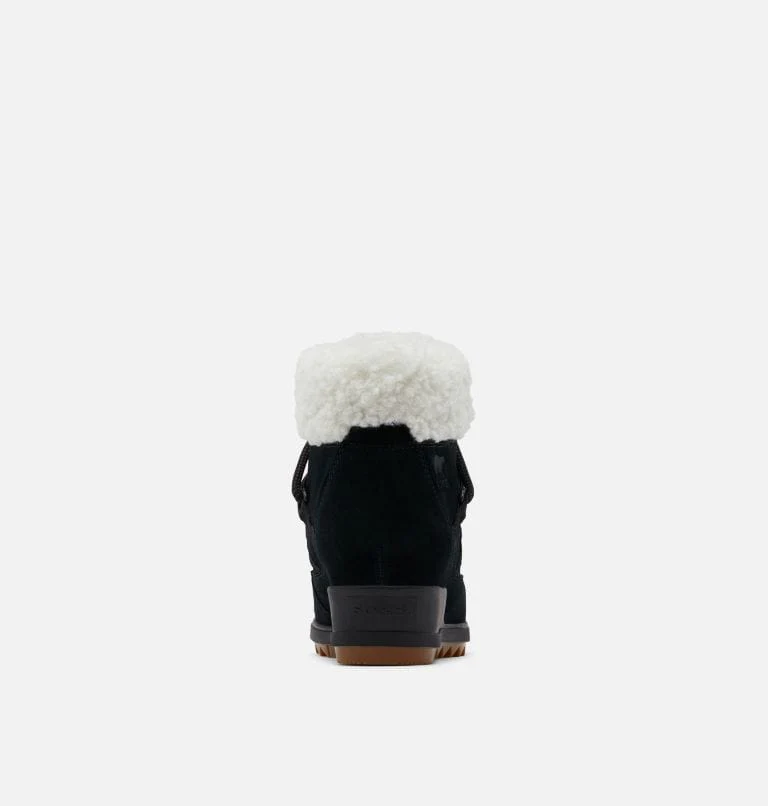 Sorel Women's Evie Cozy Lace Boots- Black Jet - Image 2
