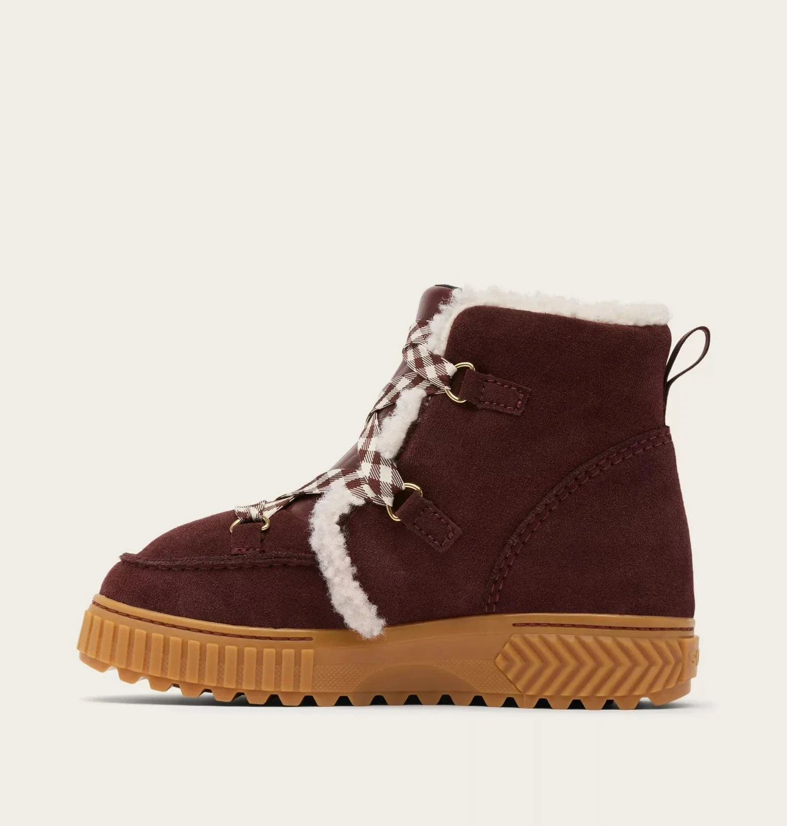 Sorel Women's Ona Ave Alpine Waterproof Boots- Redwood/ Gum 2 - Image 7