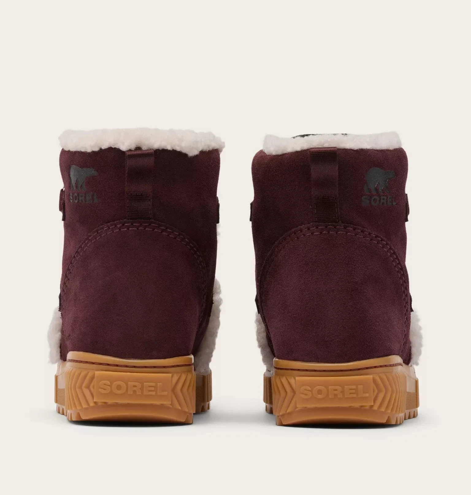 Sorel Women's Ona Ave Alpine Waterproof Boots- Redwood/ Gum 2 - Image 8