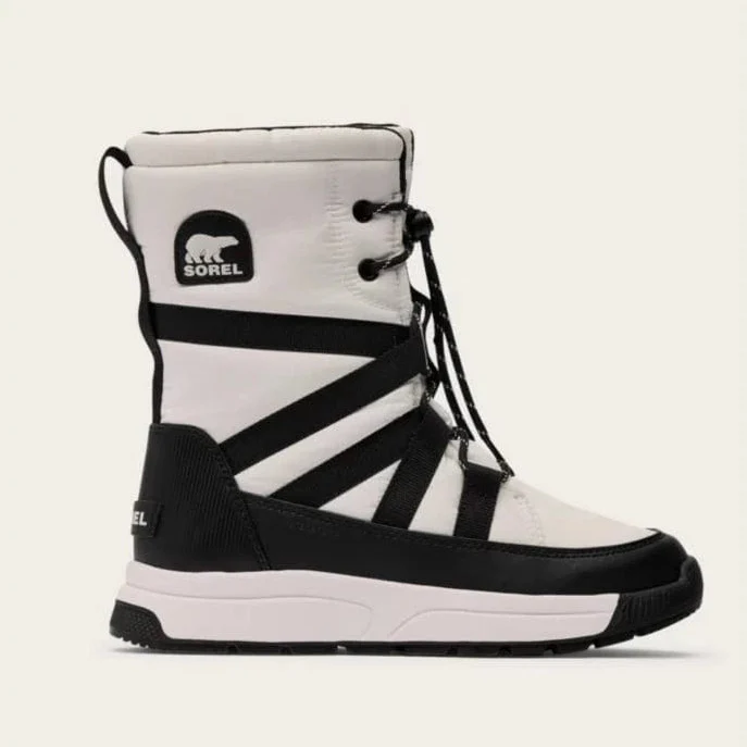 Sorel Women's Whitney III Tall Waterproof Boots- Sea Salt/ Black