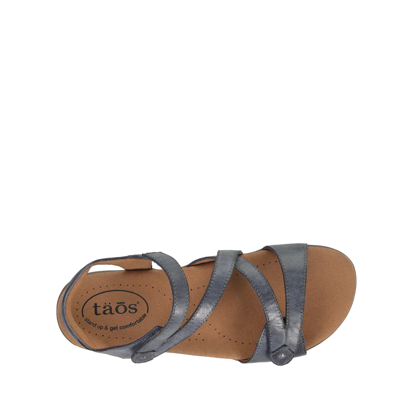 Taos Women's Big Time Sandals- Dark Blue - Image 4