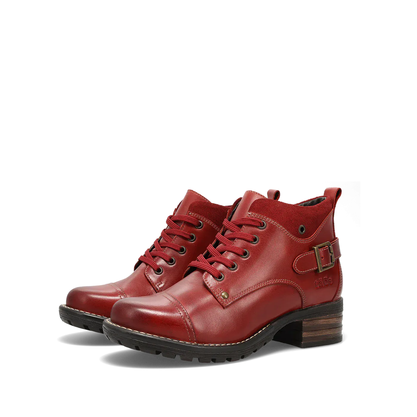 Taos Women's Mini Crave Boots- Red - Image 8