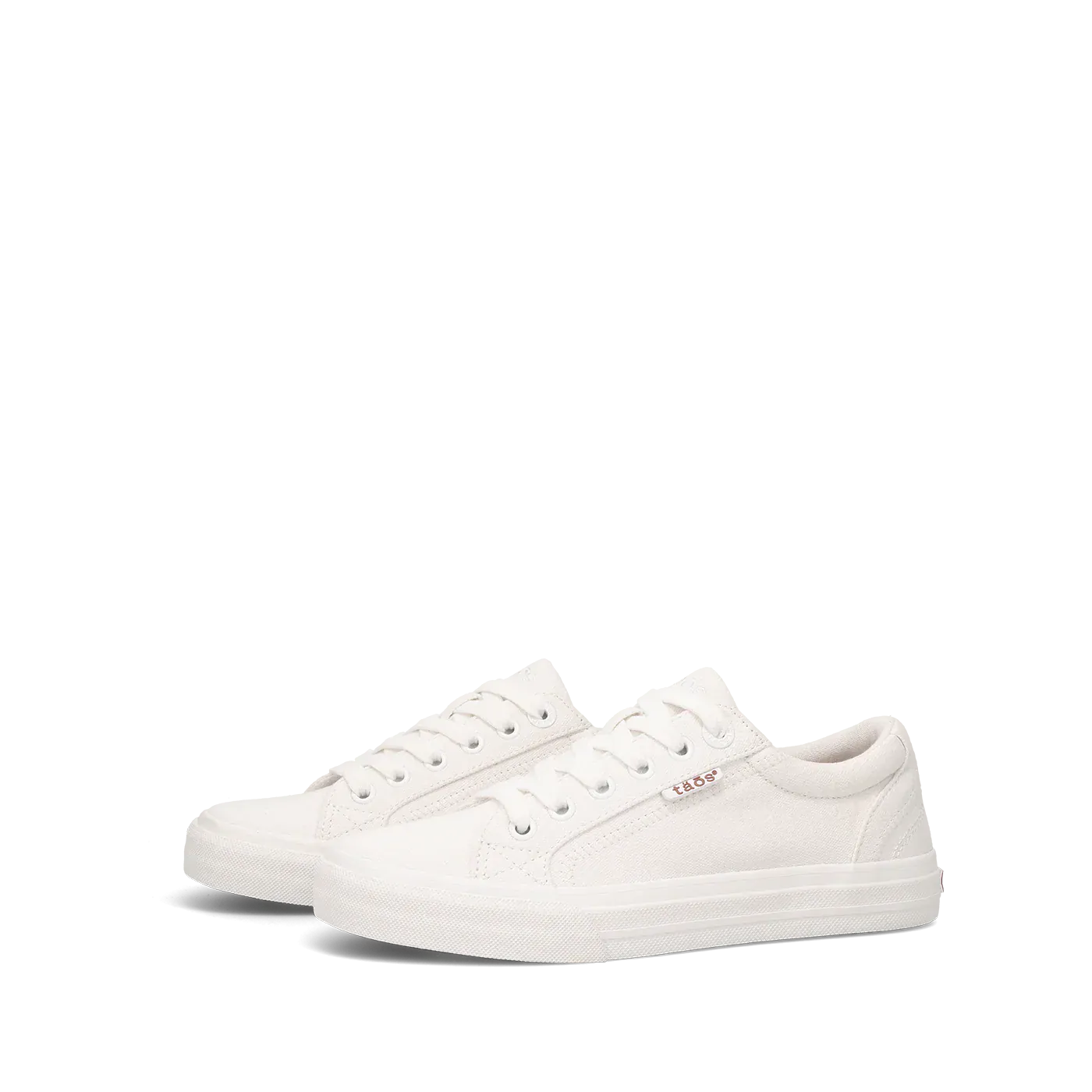 Taos Women's Plim Soul Canvas Sneakers- White - Image 6