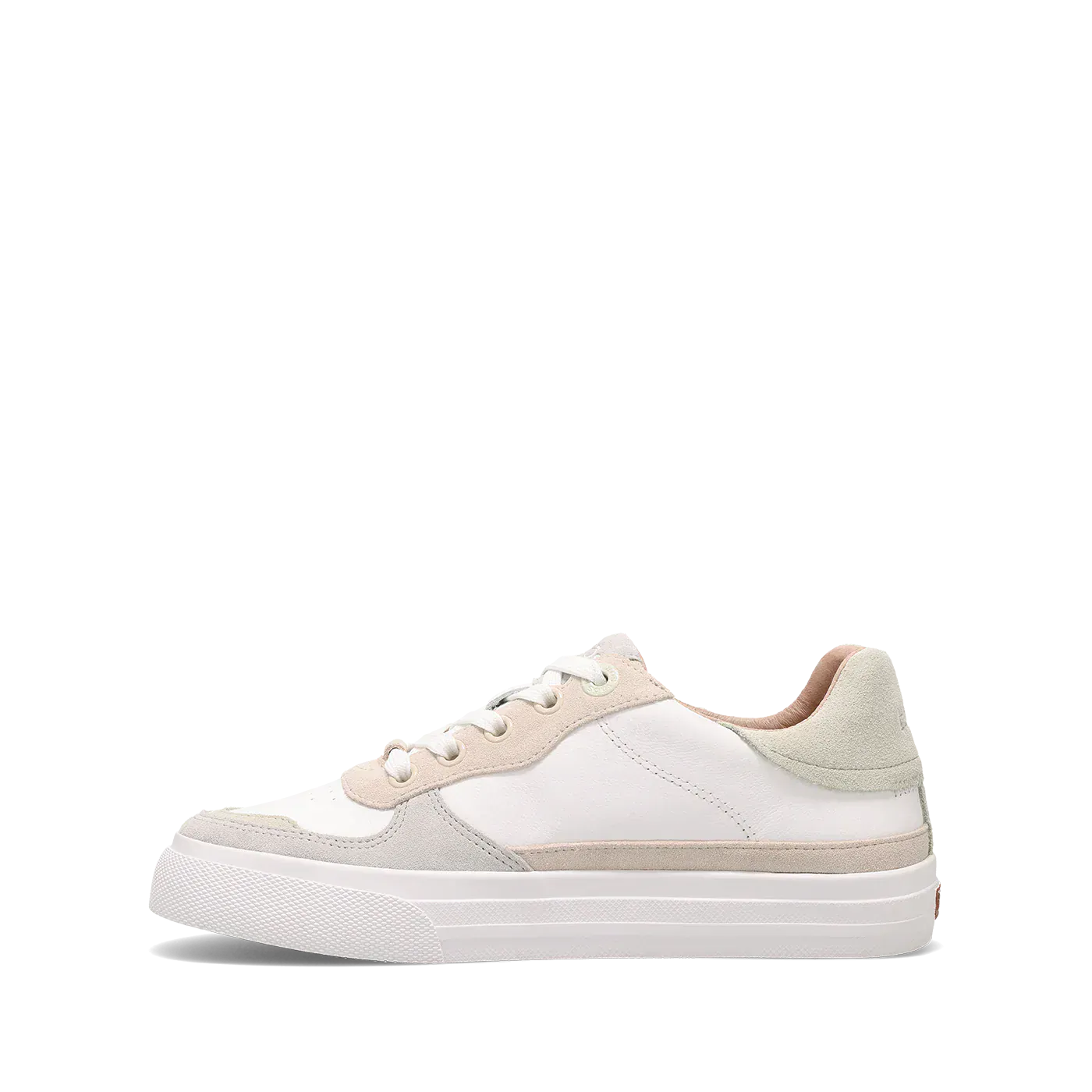 Taos Women's Pop Soul Leather Sneakers- Sand/ Ice Multi - Image 3