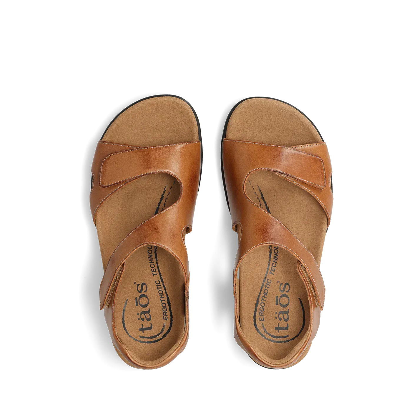 Taos Womens Serene Sandals- Caramel - Image 3