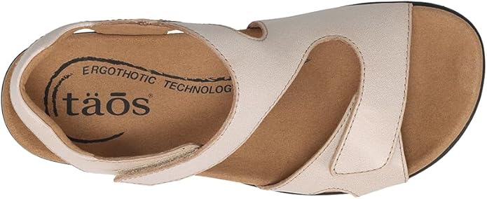 Taos Womens Serene Sandals- Oyster - Image 6