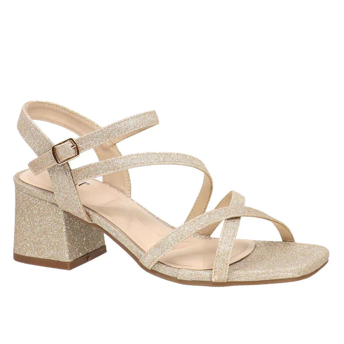 Taxi Women's Liv 01 Strappy Heels- Champagne