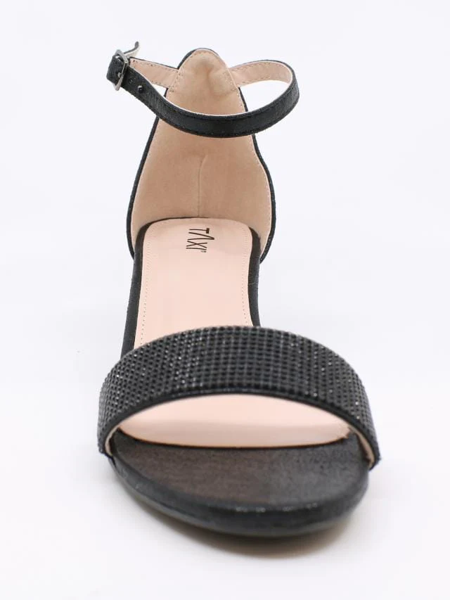 Taxi Women's Macy 02 Block Heels- Black Shiny - Image 3