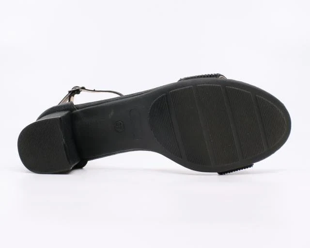 Taxi Women's Macy 02 Block Heels- Black Shiny - Image 4
