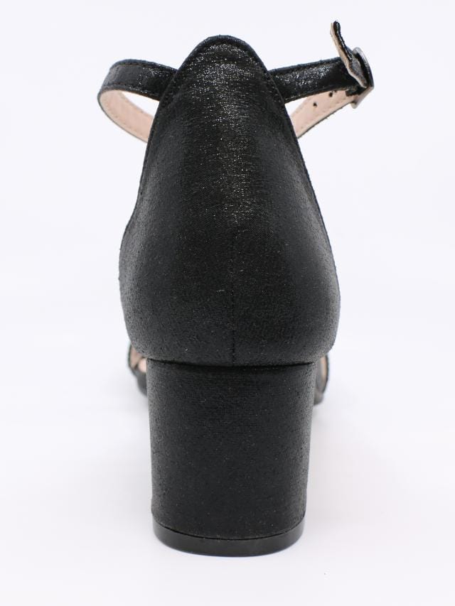 Taxi Women's Macy 02 Block Heels- Black Shiny - Image 5