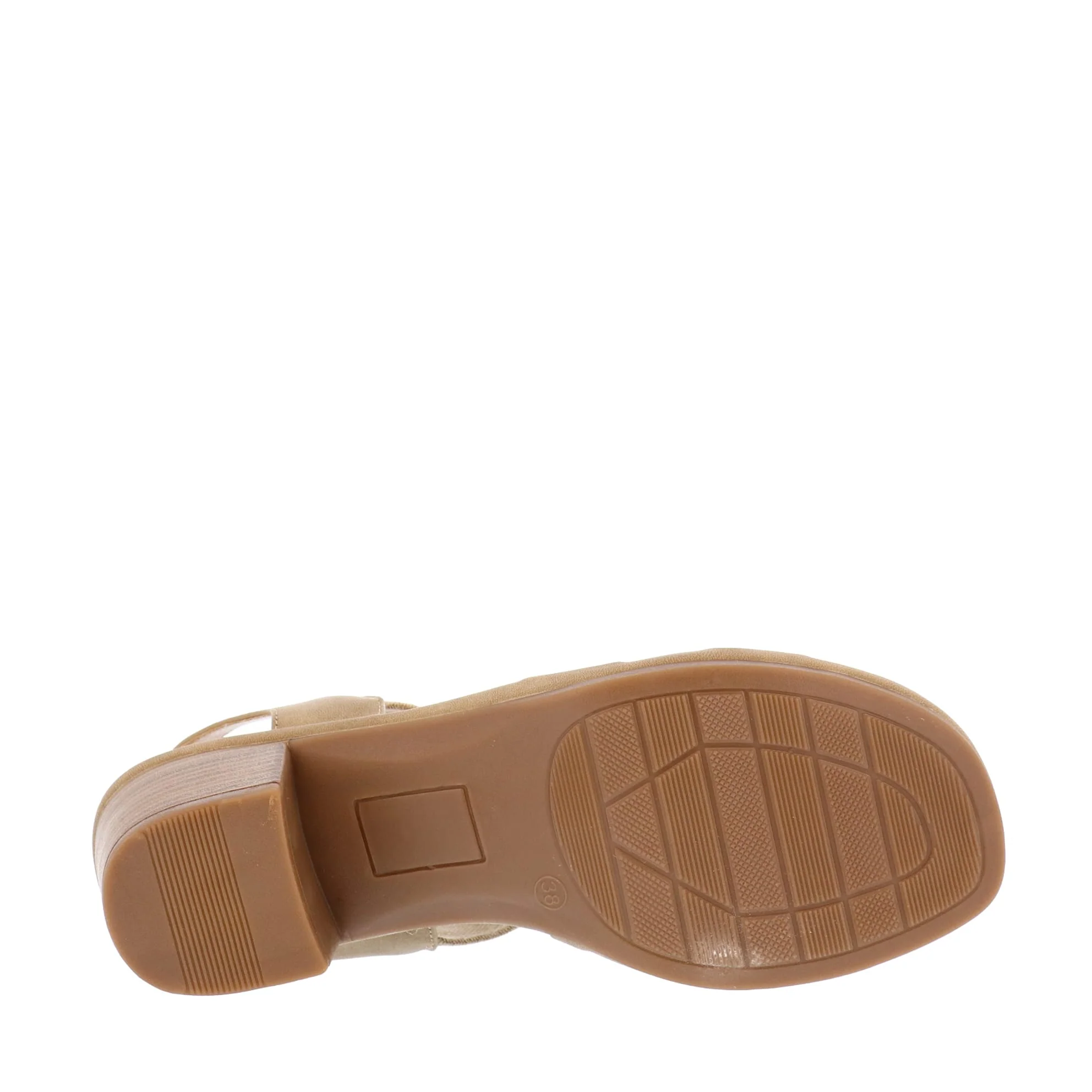 Taxi Women's Monica 01 Heeled Sandals- Taupe - Image 5