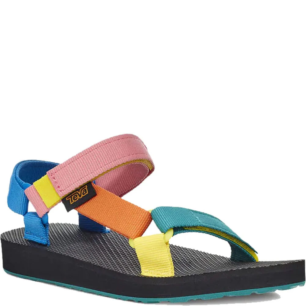 Teva Kids Original Universal Sandals- Rosebloom Multi - Image 2