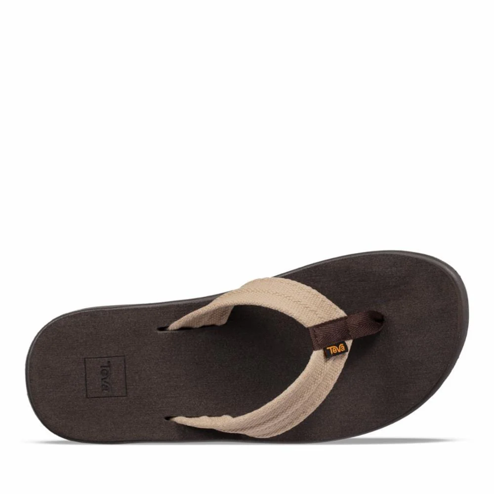 Teva Men's Voya Flips- Dune - Image 4