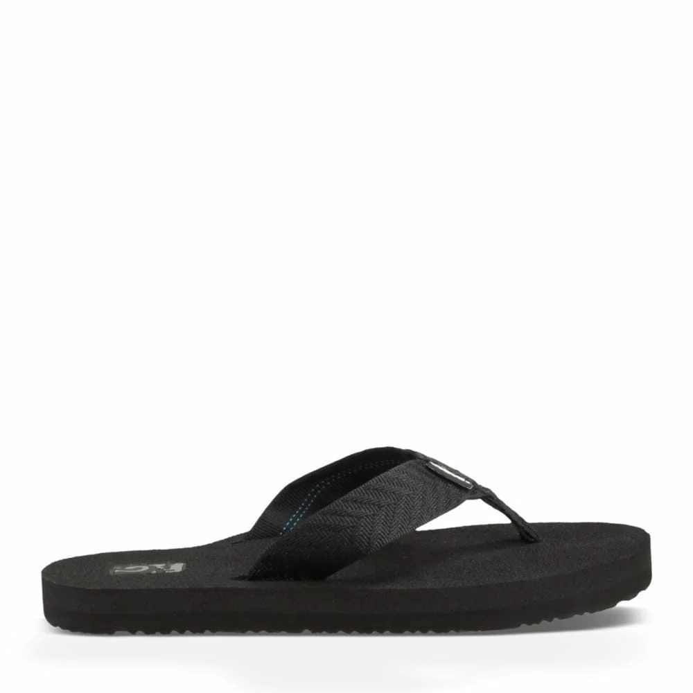 Teva Women's Mush II Flips- Fronds Black