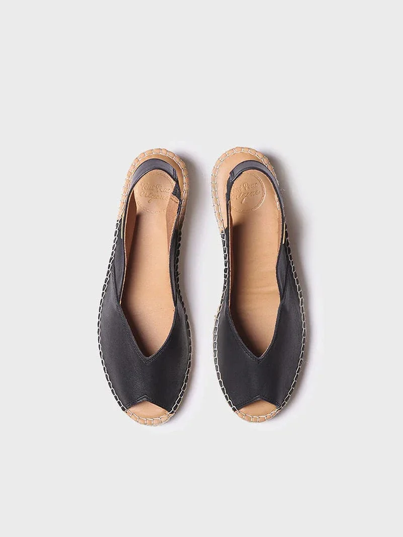 Toni Pons Women's Bernia-P Espadrille Wedges- Black - Image 3