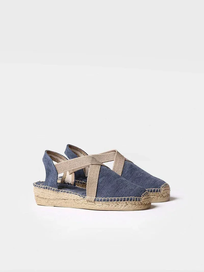Toni Pons Women's Verdi-V Flat Espadrilles- Navy - Image 2