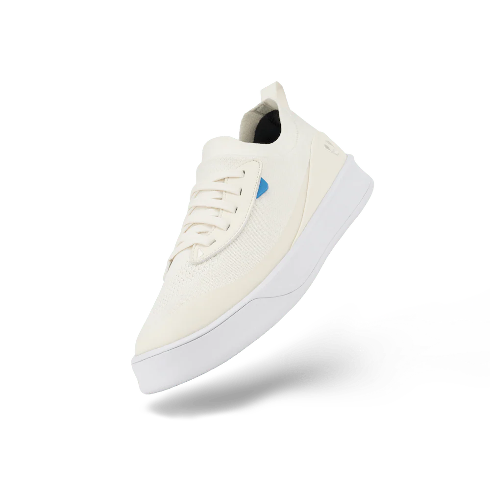 Vessi Men's Weekend Neo Sneakers- Light Dune/ White - Image 2