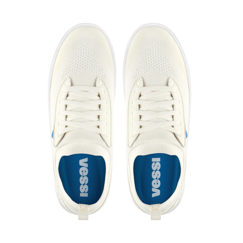 Vessi Men's Weekend Neo Sneakers- Light Dune/ White - Image 5