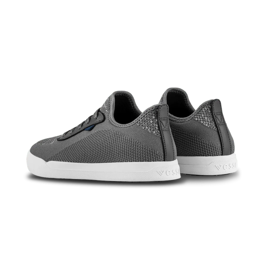 Vessi Men's Weekend Sneakers- Concrete Grey - Image 5