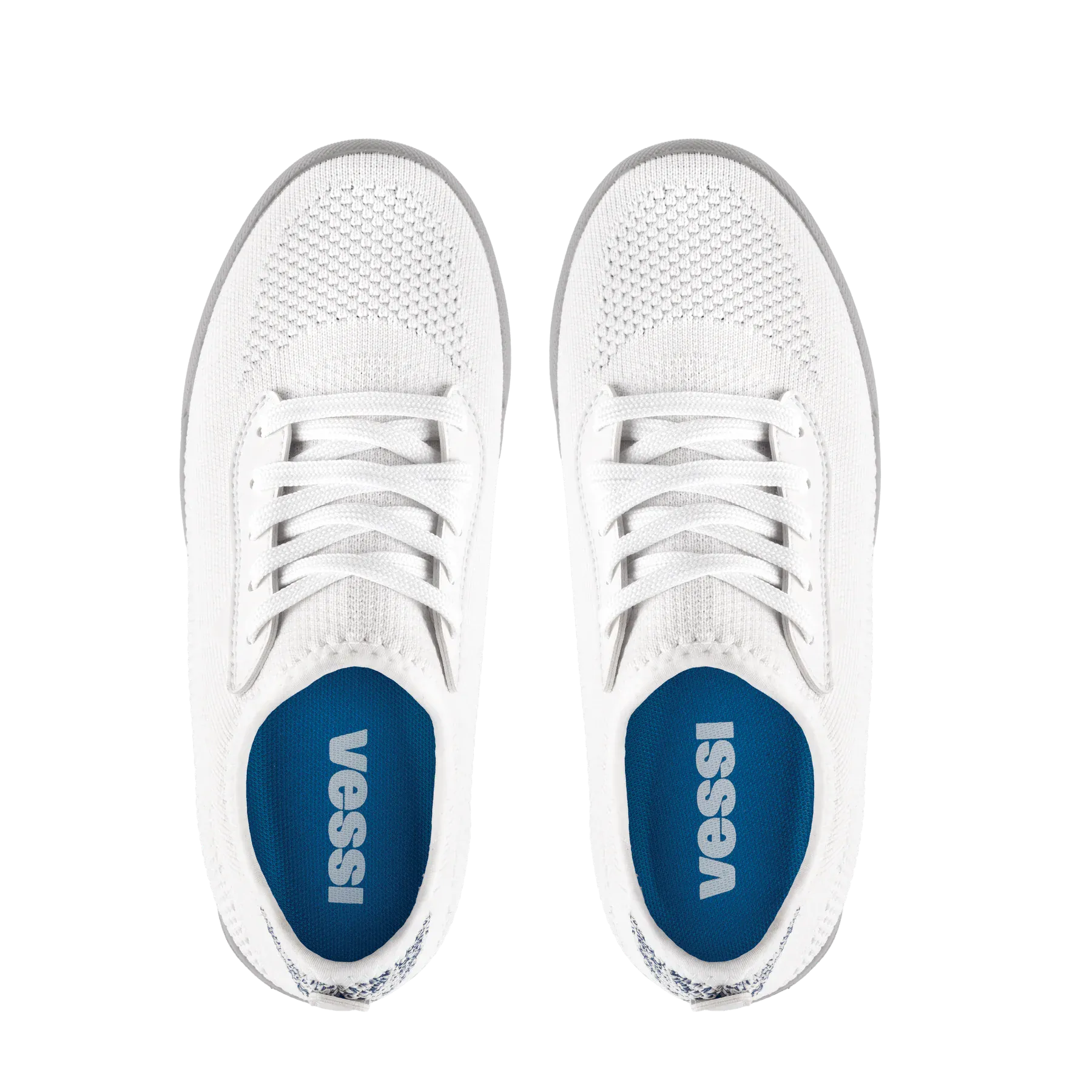 Vessi Men's Weekend Sneakers- Selene/ Mid Grey - Image 3