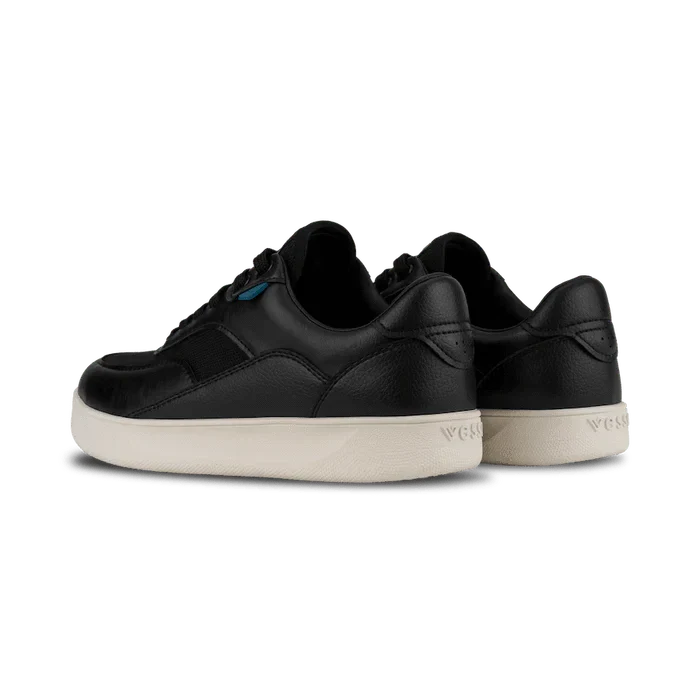 Vessi Women's Courtside Classic Sneakers- Black/ Off-White - Image 3
