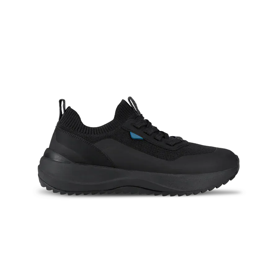 Vessi Women's Stormburst Low Top Sneakers- Black