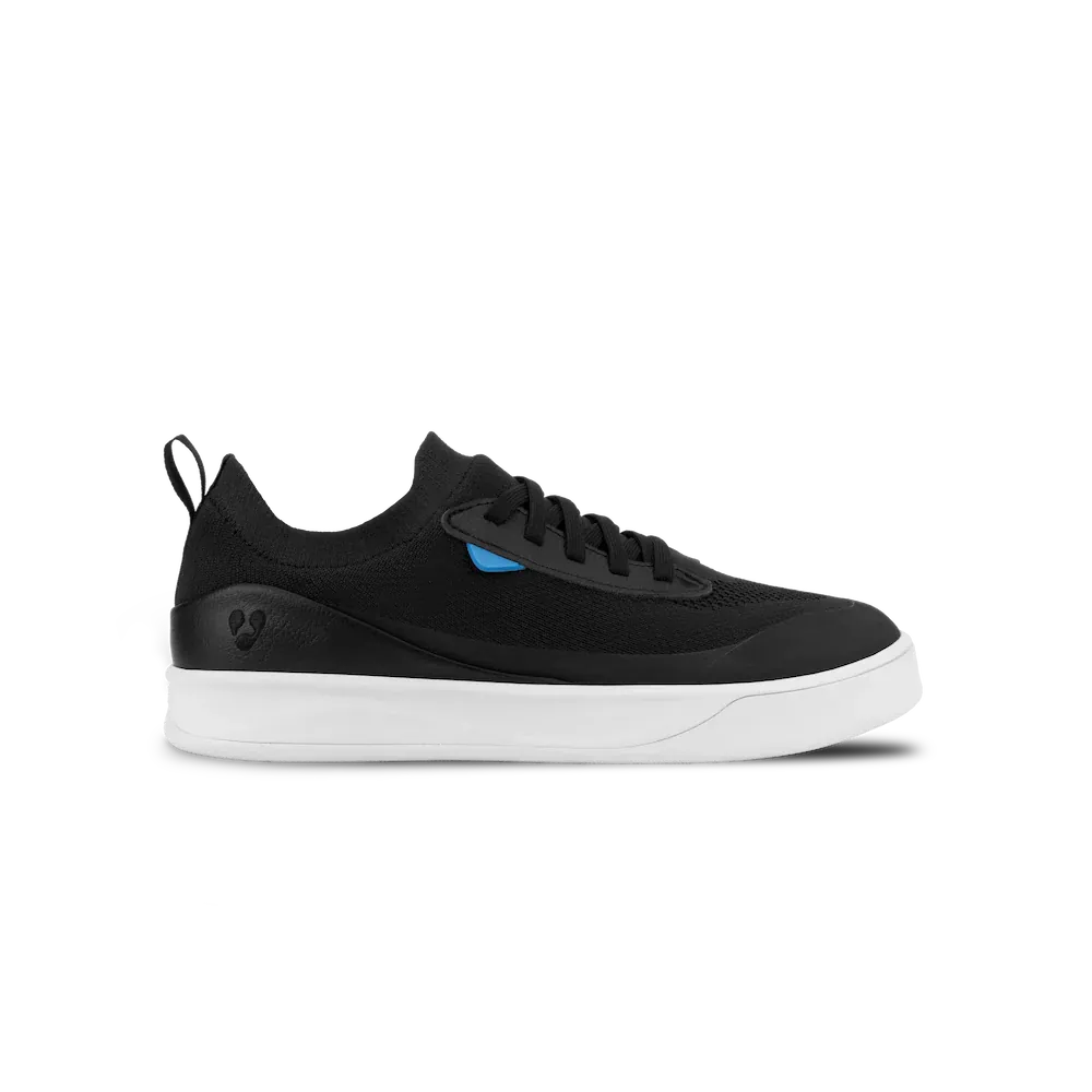 Vessi Women's Weekend Neo Sneakers- Black/ White