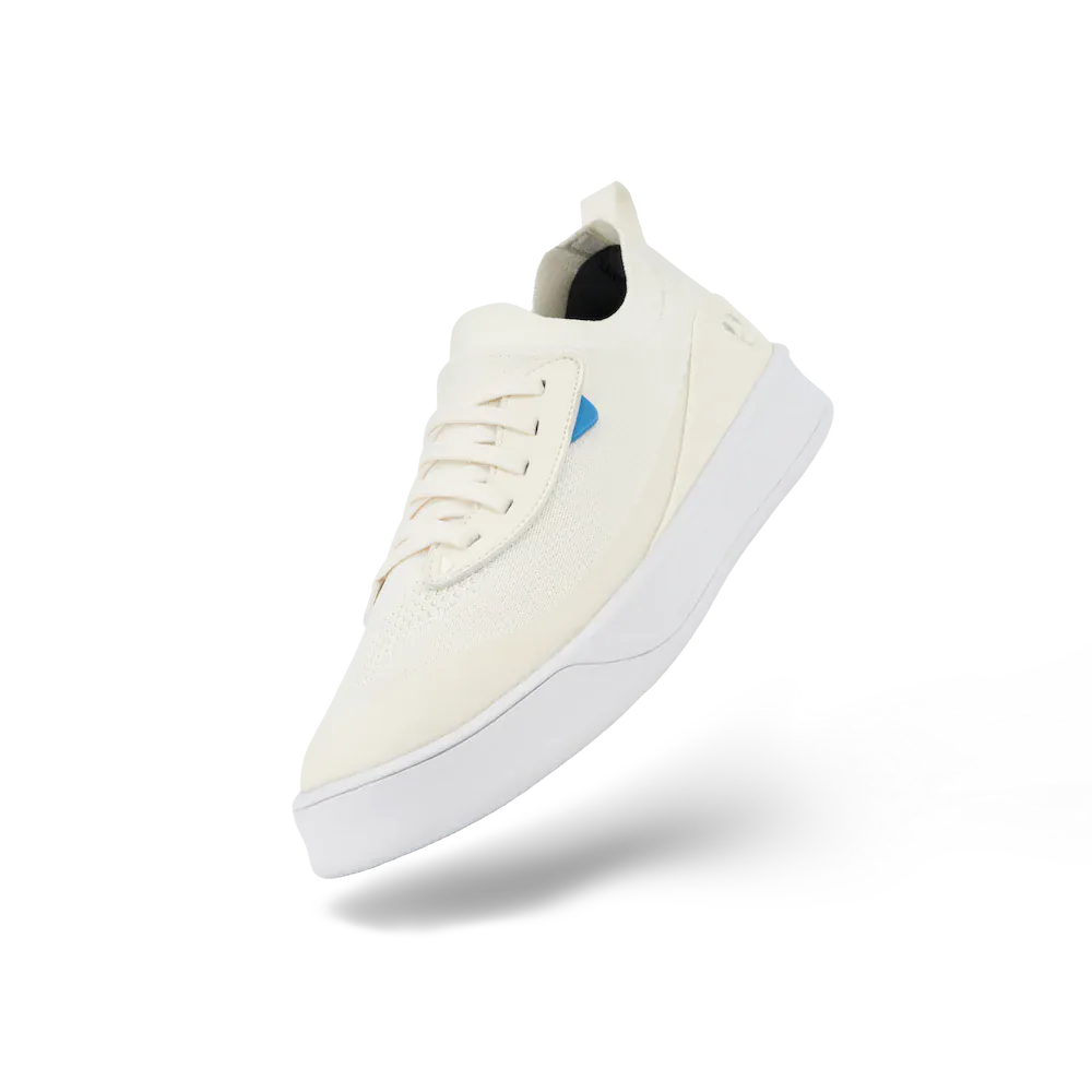 Vessi Women's Weekend Neo Sneakers- Light Dune/ White - Image 2