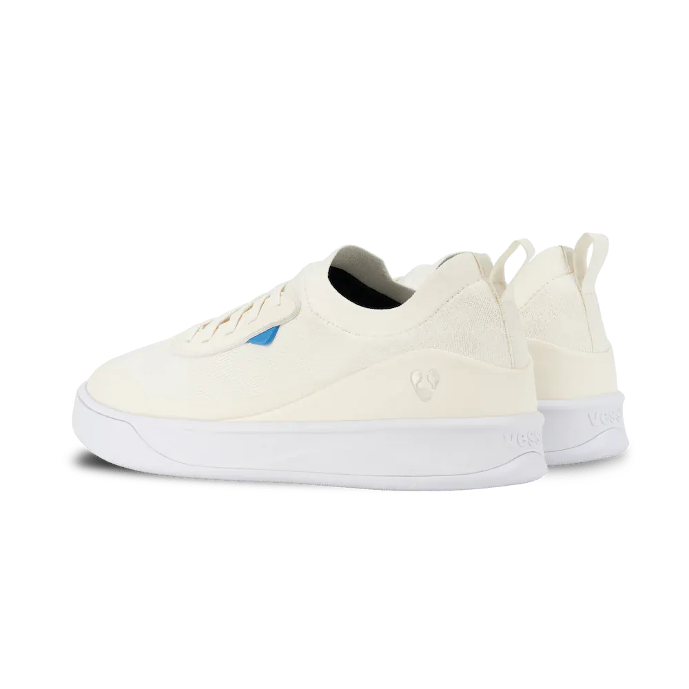 Vessi Women's Weekend Neo Sneakers- Light Dune/ White - Image 3