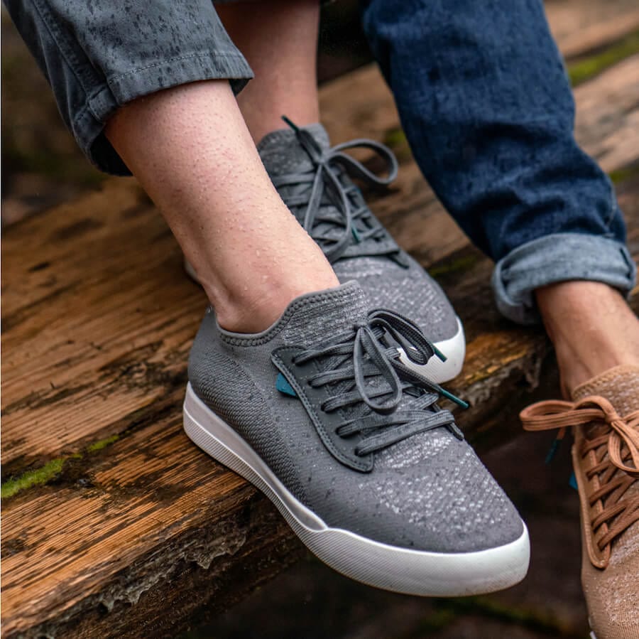 Vessi Women's Weekend Sneakers- Concrete Grey - Image 6