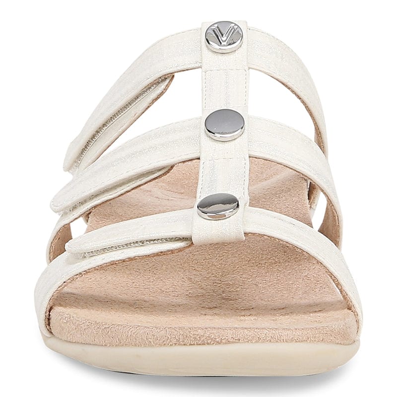 Vionic Women's Amber Slide Sandals- White - Image 3