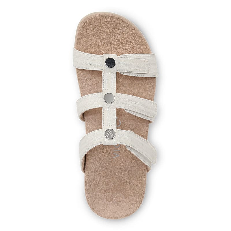 Vionic Women's Amber Slide Sandals- White - Image 4