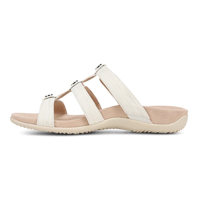 Vionic Women's Amber Slide Sandals- White - Image 5
