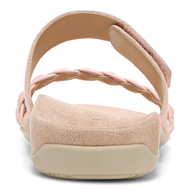 Vionic Women's Jeanne Slide Sandals- Rose - Image 2