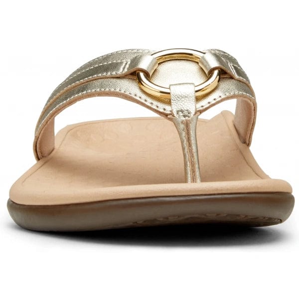 Vionic Women's Aloe Flip Flops- Champagne - Image 4