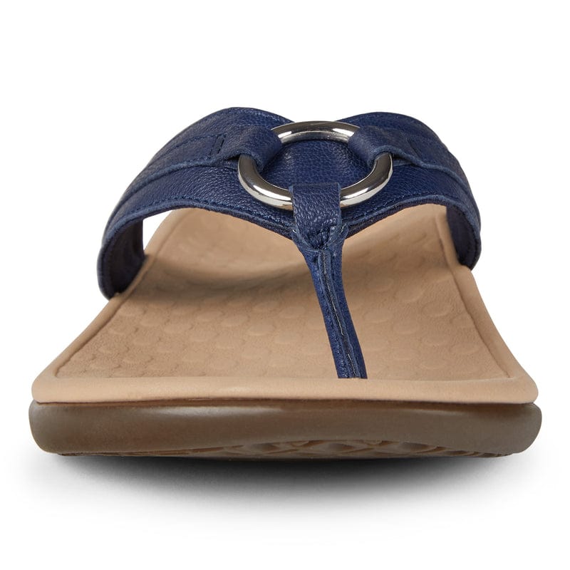 Vionic Women's Aloe Flip Flops- Navy - Image 3