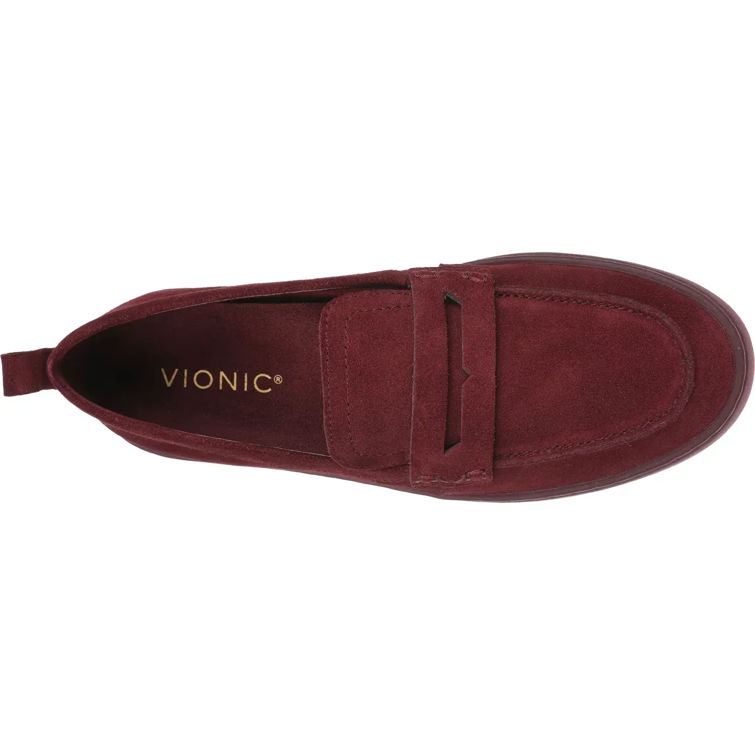 Vionic Women's Uptown IV Loafers- Cherry Jubilee - Image 4