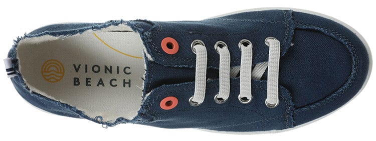 Vionic Women's Pismo Slip On Sneakers- Navy - Image 4