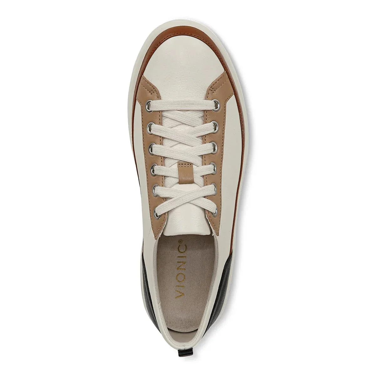 Vionic Women's Winny II Sneakers- Ivory/ Black - Image 5