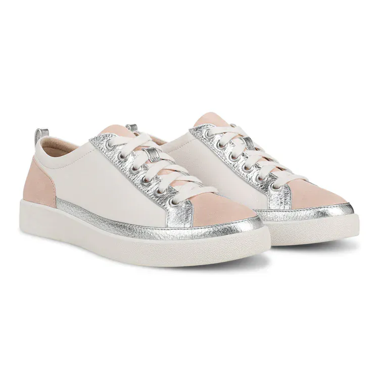 Vionic Women's Winny II Sneakers- Sea Salt Multi - Image 3